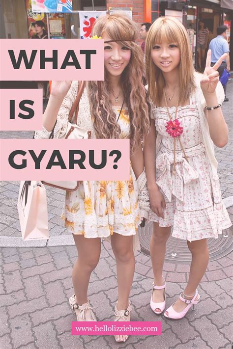 gyaru meaning|The History of Gyaru.